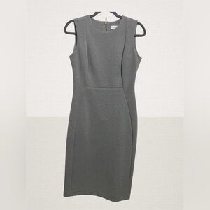 Calvin Klein Charcoal Midi Dress